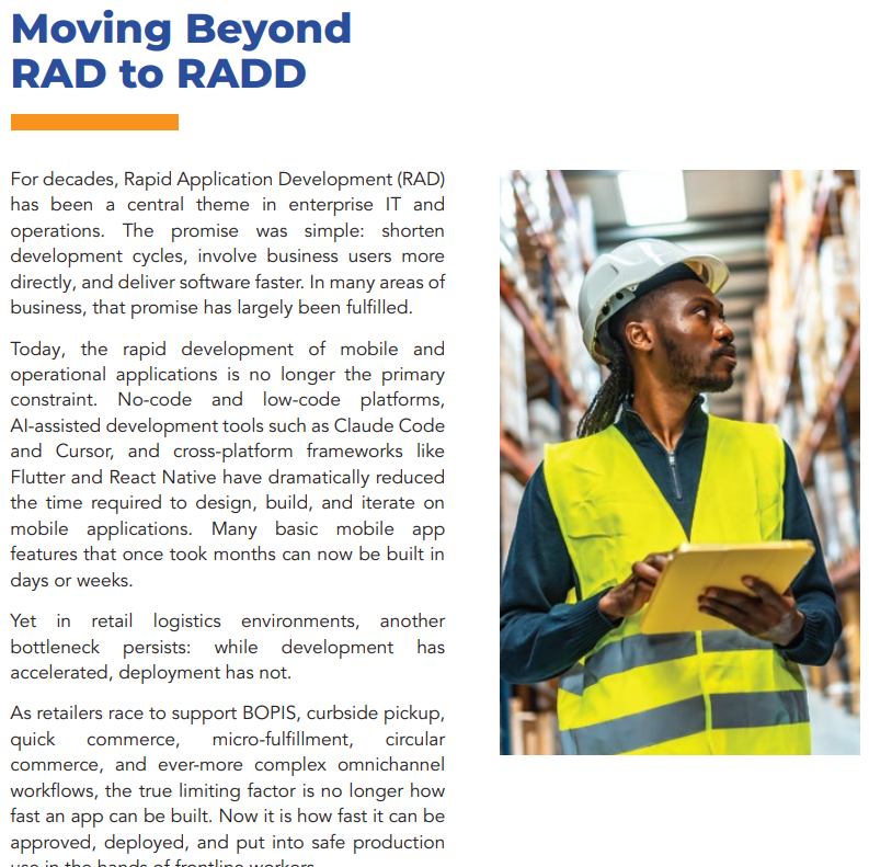 Moving beyond RAD to RADD DIGITAL